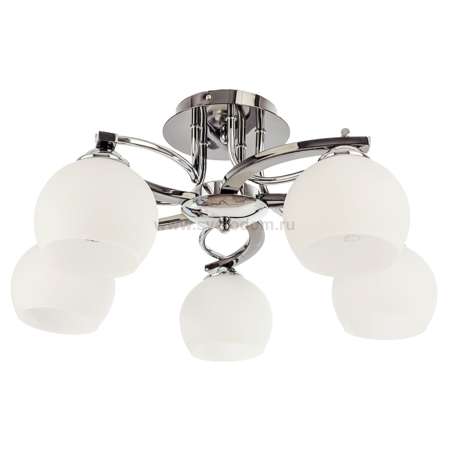 Люстра классическая 50421/5CR+ZZH WT Экономсвет