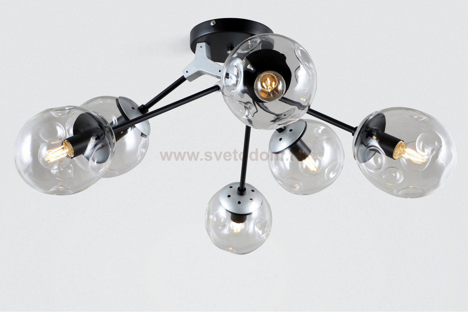 Люстра Rivoli Molto 5043-306 6 х Е14 40 Вт лофт - кантри