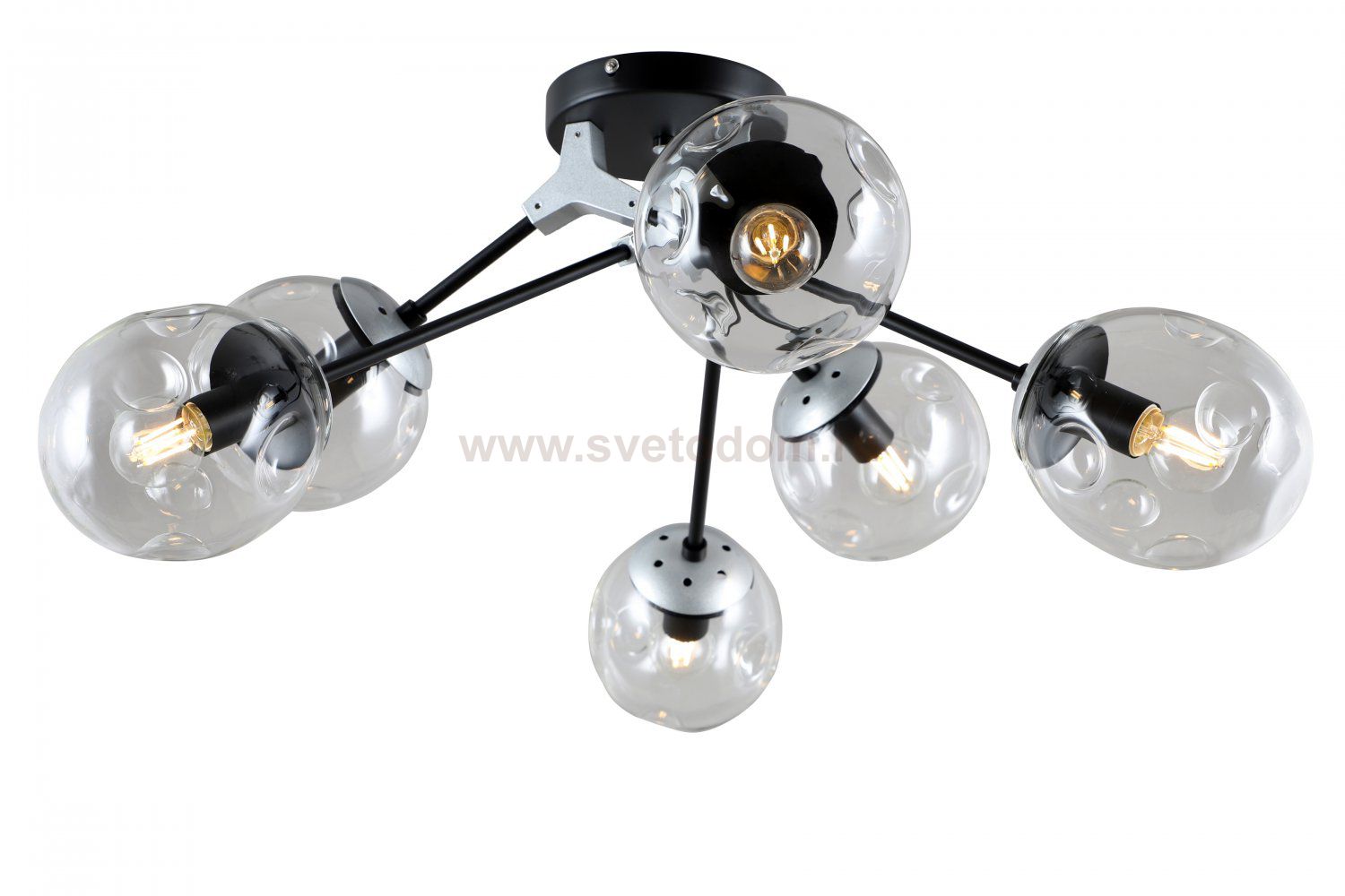 Люстра Rivoli Molto 5043-306 6 х Е14 40 Вт лофт - кантри