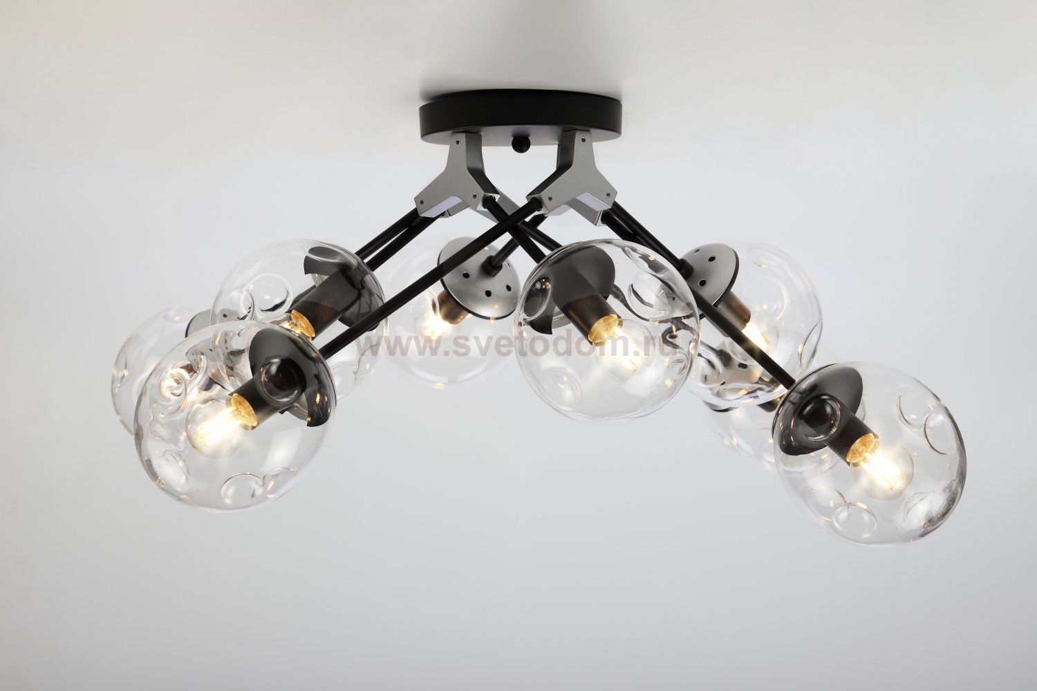 Люстра Rivoli Molto 5043-308 8 х Е14 40 Вт лофт - кантри