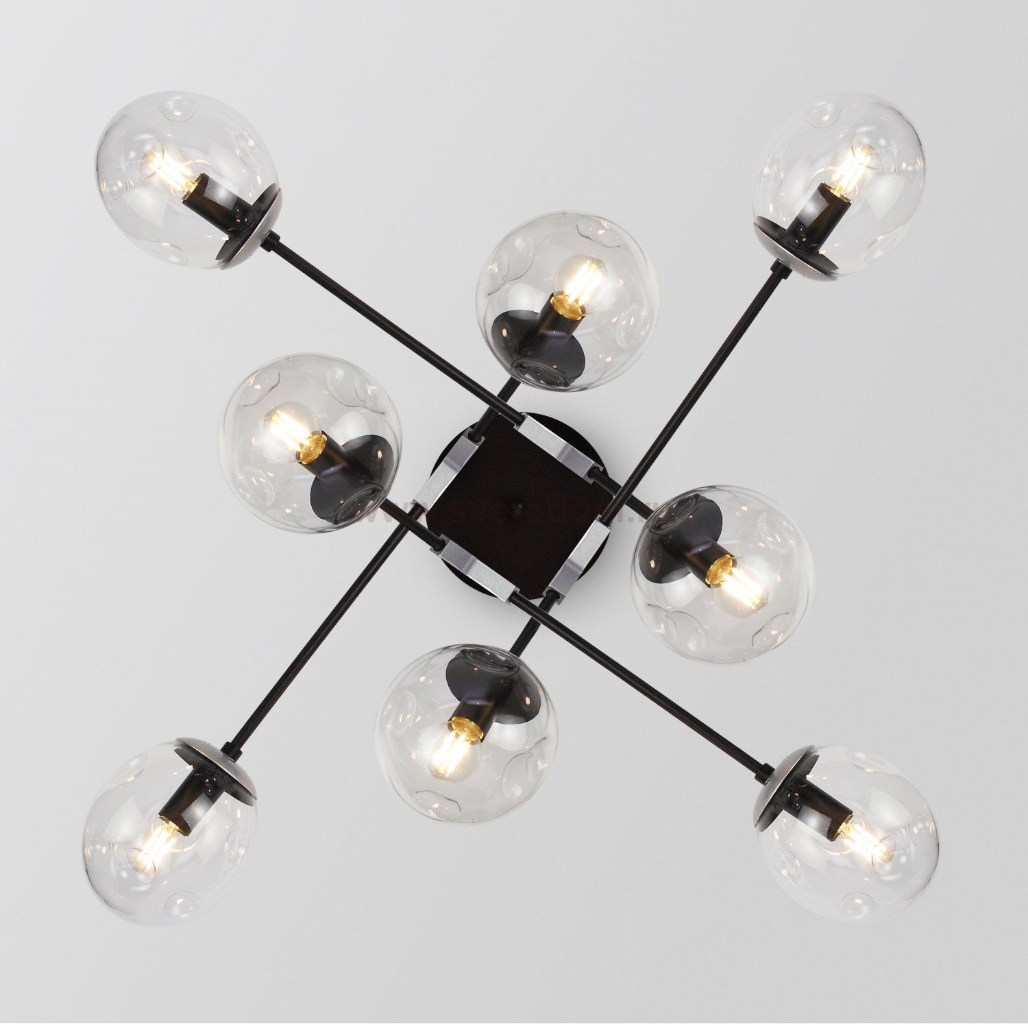 Люстра Rivoli Molto 5043-308 8 х Е14 40 Вт лофт - кантри