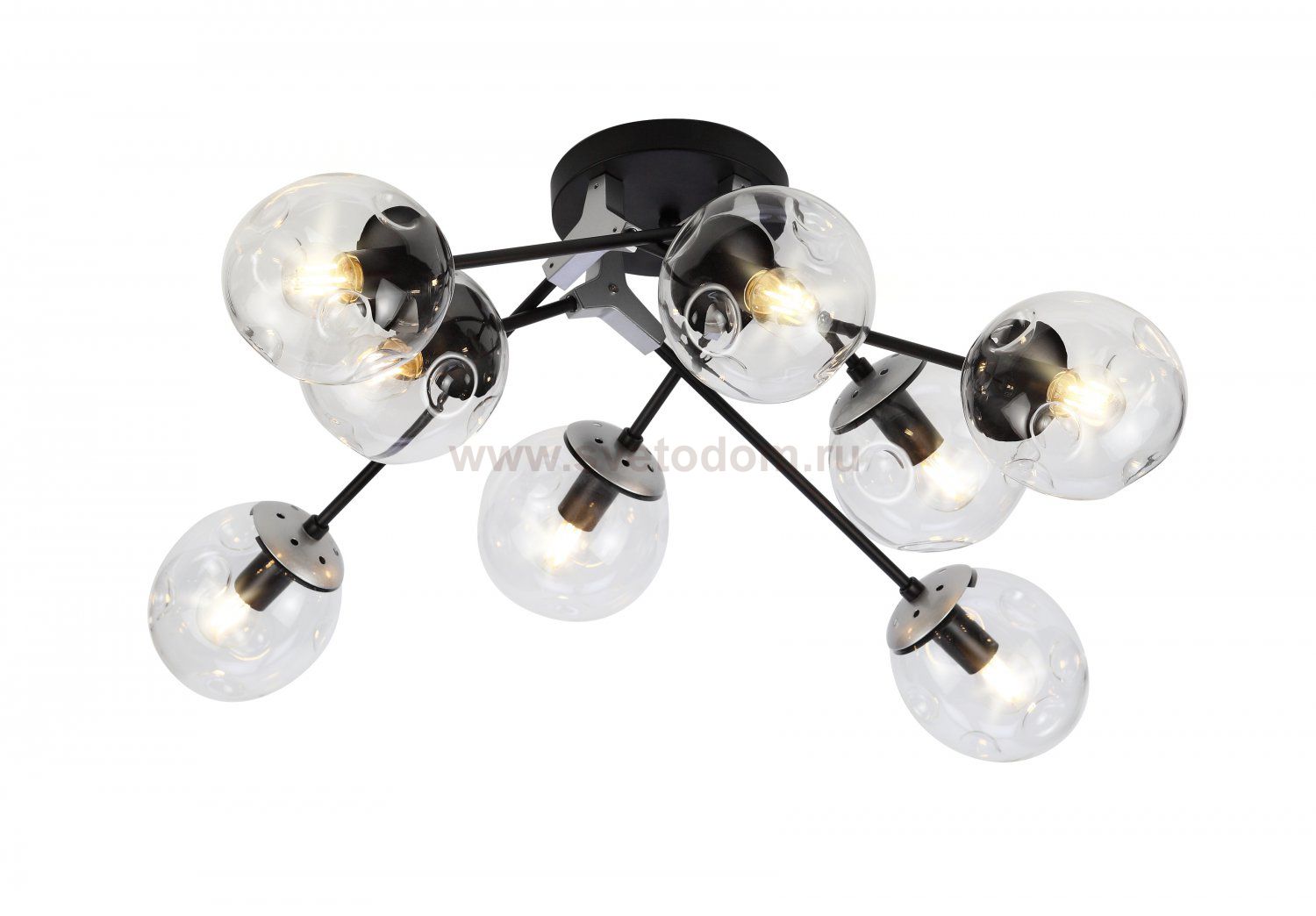 Люстра Rivoli Molto 5043-308 8 х Е14 40 Вт лофт - кантри