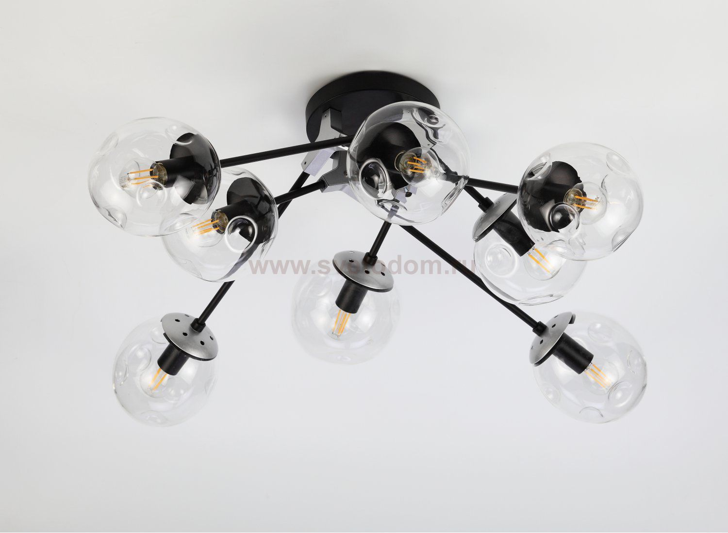 Люстра Rivoli Molto 5043-308 8 х Е14 40 Вт лофт - кантри