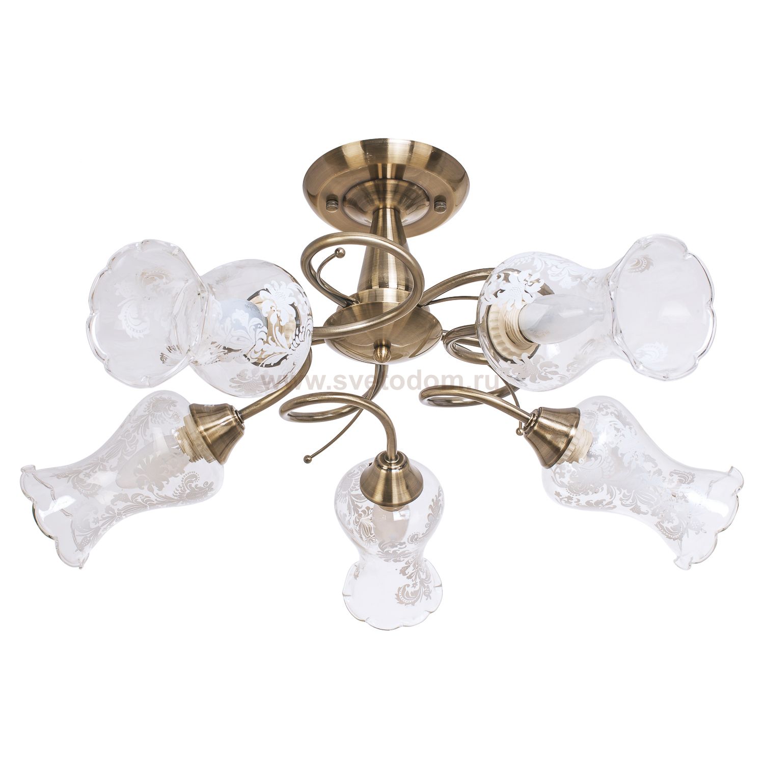 Люстра классическая Экономсвет 50460/5AB WT