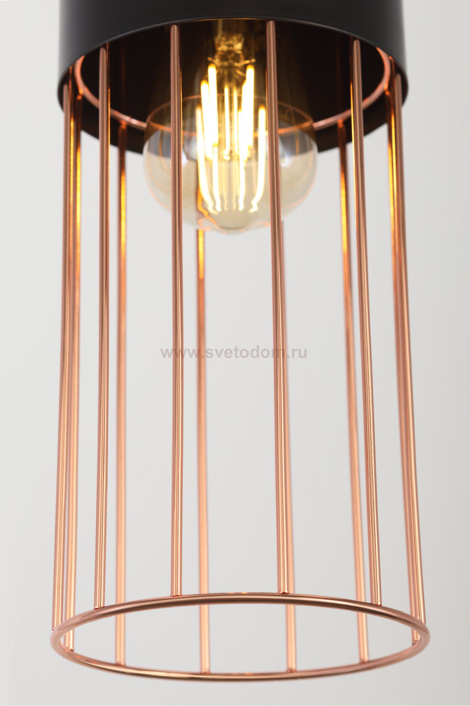 Светильник подвесной (подвес) Rivoli Josefine 5051-201 1 х E27 60 Вт лофт - кантри