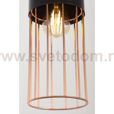 Светильник подвесной (подвес) Rivoli Josefine 5051-201 1 х E27 60 Вт лофт - кантри