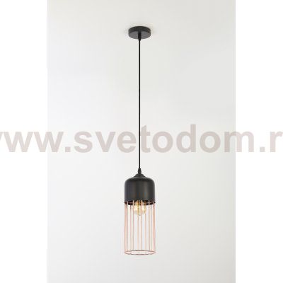 Светильник подвесной (подвес) Rivoli Josefine 5051-201 1 х E27 60 Вт лофт - кантри