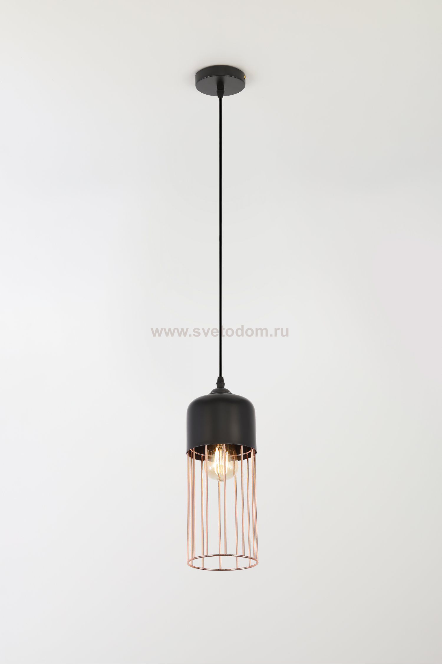 Светильник подвесной (подвес) Rivoli Josefine 5051-201 1 х E27 60 Вт лофт - кантри