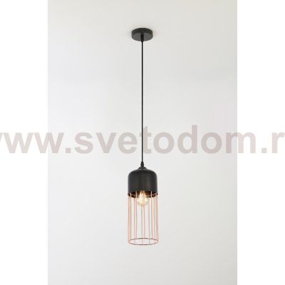 Светильник подвесной (подвес) Rivoli Josefine 5051-201 1 х E27 60 Вт лофт - кантри