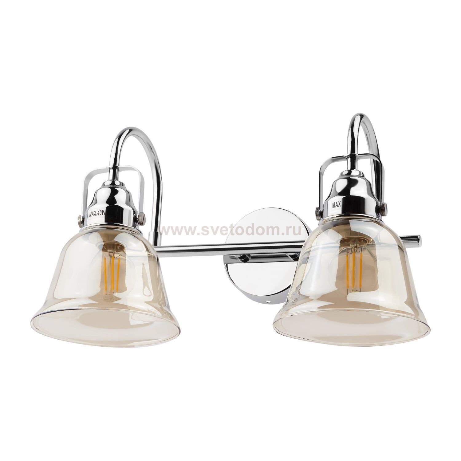 Светильник настенный Rivoli Avrora 5055-702 2 х E14 40 Вт лофт - кантри
