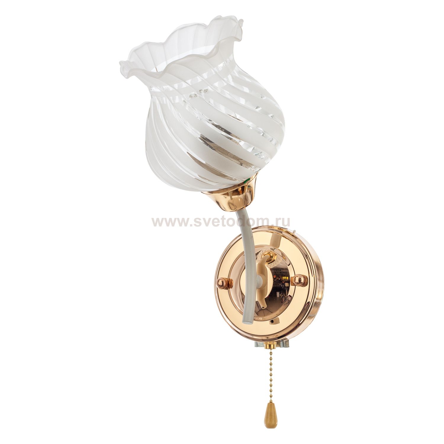 Светильник ЭкономСвет 50574/1wFGD+WT WT