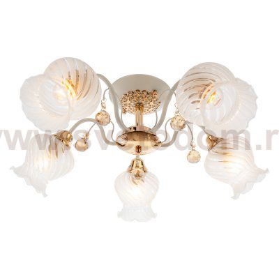 Люстра классическая Экономсвет 50574/5FGD+WT WT