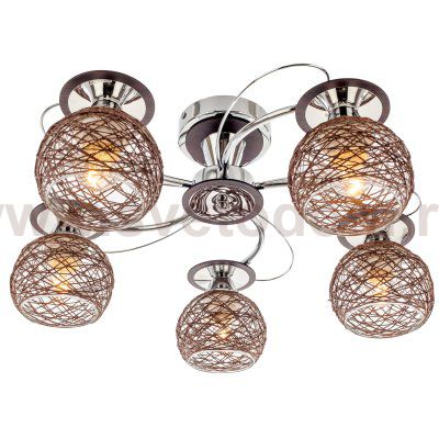 Люстра современная Экономсвет 50577/5CR BR