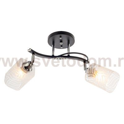 Люстра классическая 50578/2CR+BK WT Экономсвет
