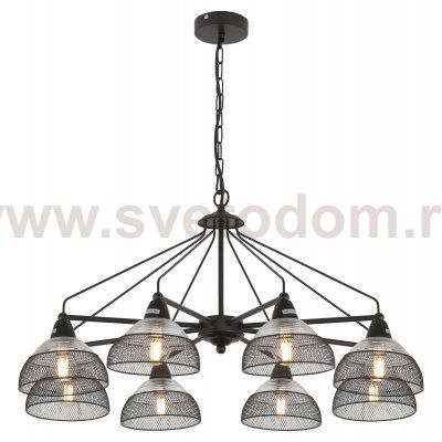 Люстра Rivoli Avda 5060-208 8 х E14 40 Вт лофт - кантри