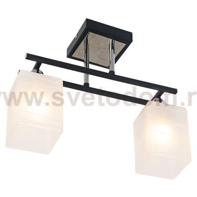 Люстра еврокаркас Экономсвет 50611/2CR+BK WT