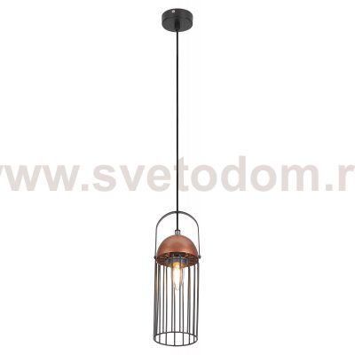Светильник подвесной (подвес) Rivoli Anemon 5062-201 1 х E27 40 Вт лофт - кантри