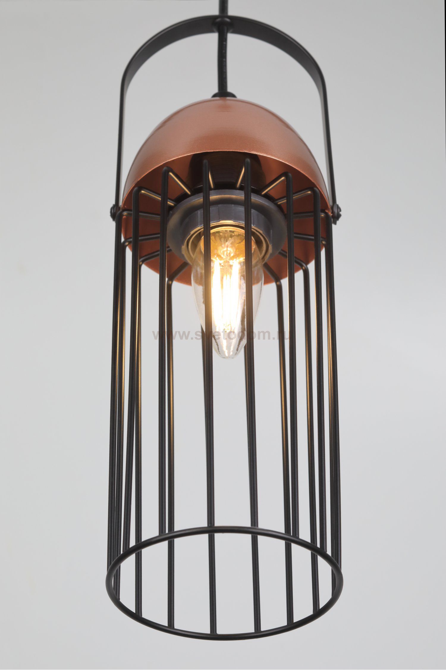 Светильник подвесной (подвес) Rivoli Anemon 5062-201 1 х E27 40 Вт лофт - кантри