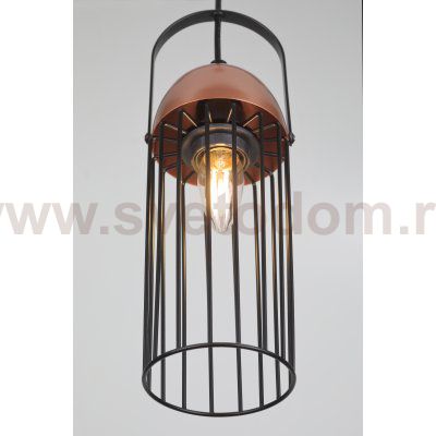 Светильник подвесной (подвес) Rivoli Anemon 5062-201 1 х E27 40 Вт лофт - кантри