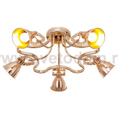 Светильник ЭкономСвет 50621/5GD GD