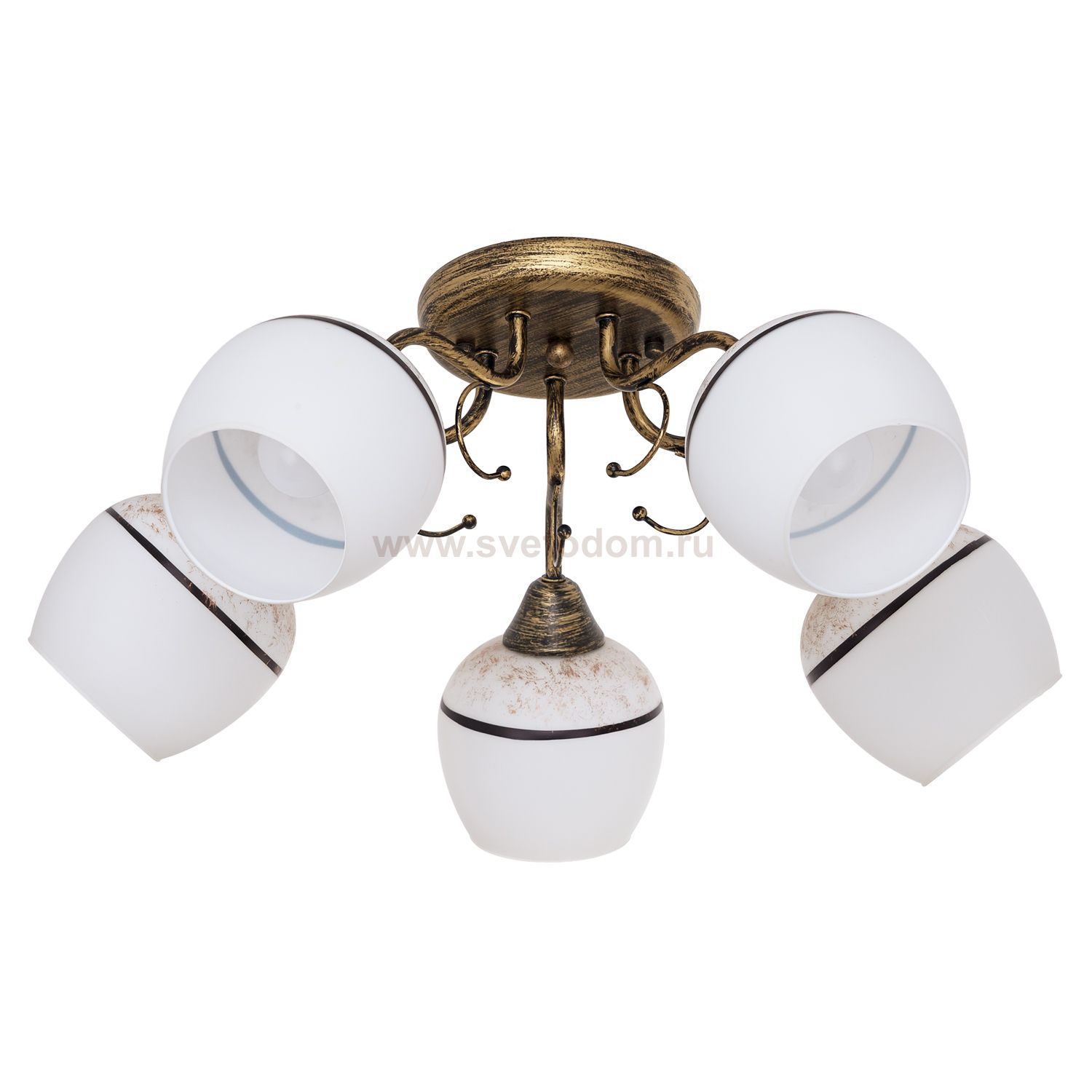 Светильник ЭкономСвет 50626/5BG PNT