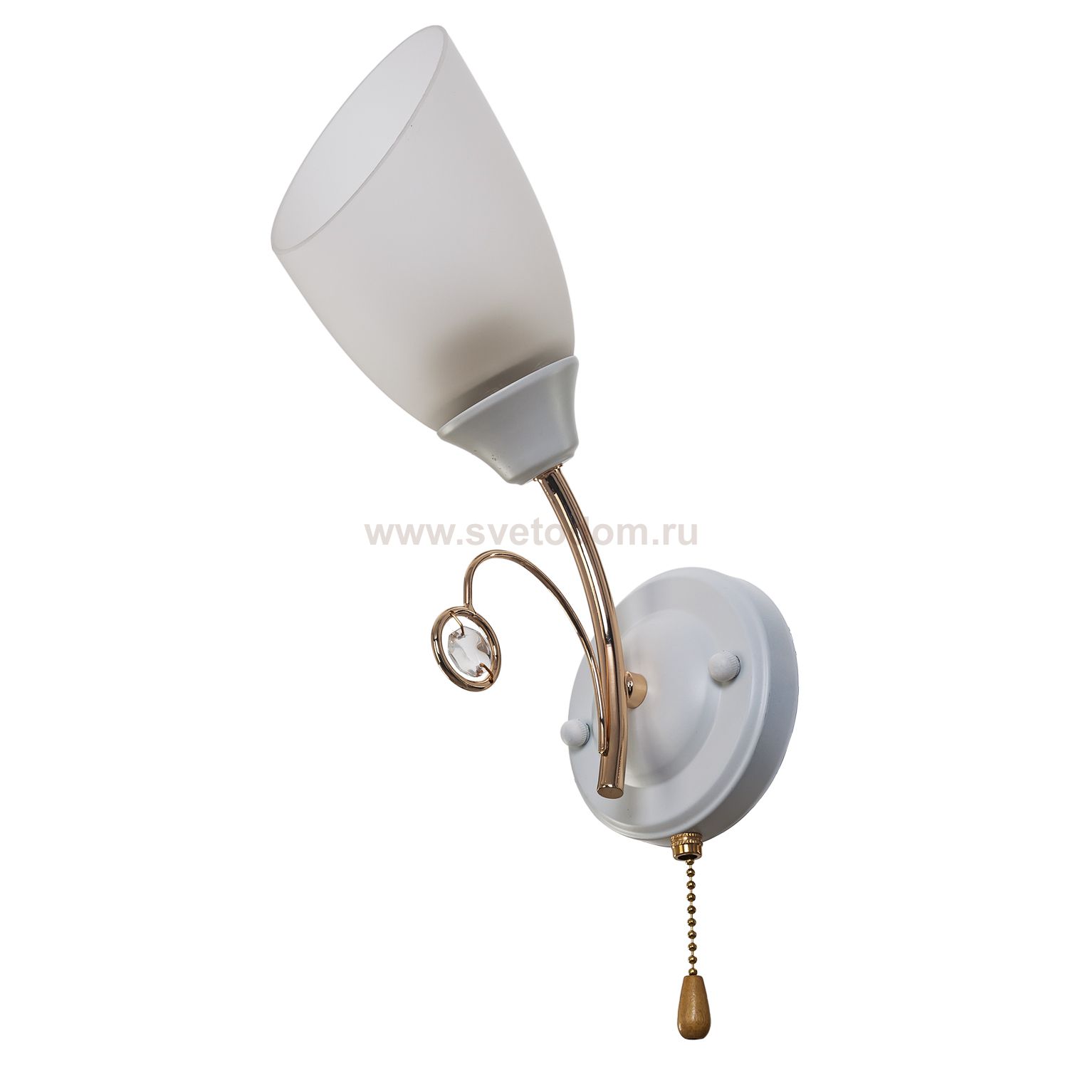 Светильник ЭкономСвет 50642/1wFGD+WT WT