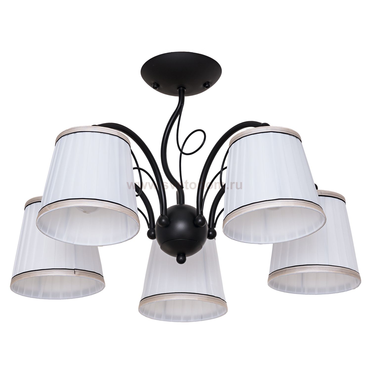 Люстра классическая Экономсвет 50712/5BK WT