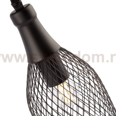 Светильник подвесной (подвес) Rivoli Martina 5074-201 1 х E27 60 Вт лофт - кантри