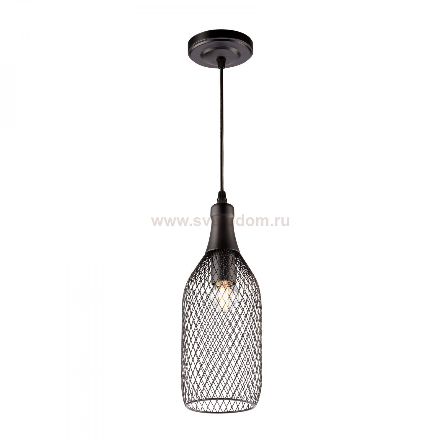 Светильник подвесной (подвес) Rivoli Martina 5074-201 1 х E27 60 Вт лофт - кантри