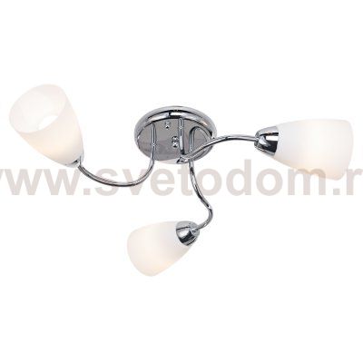 Люстра на 3 лампы эконом 50785/3CR WT