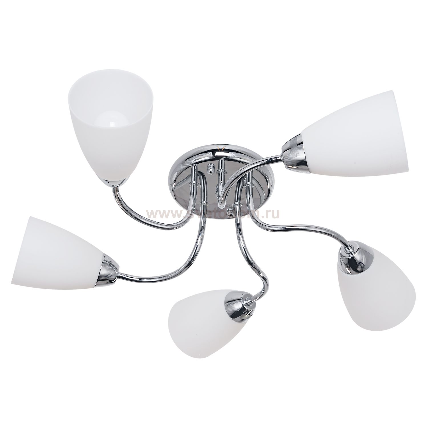 Люстра эконом на 5 ламп 50785/5CR WT