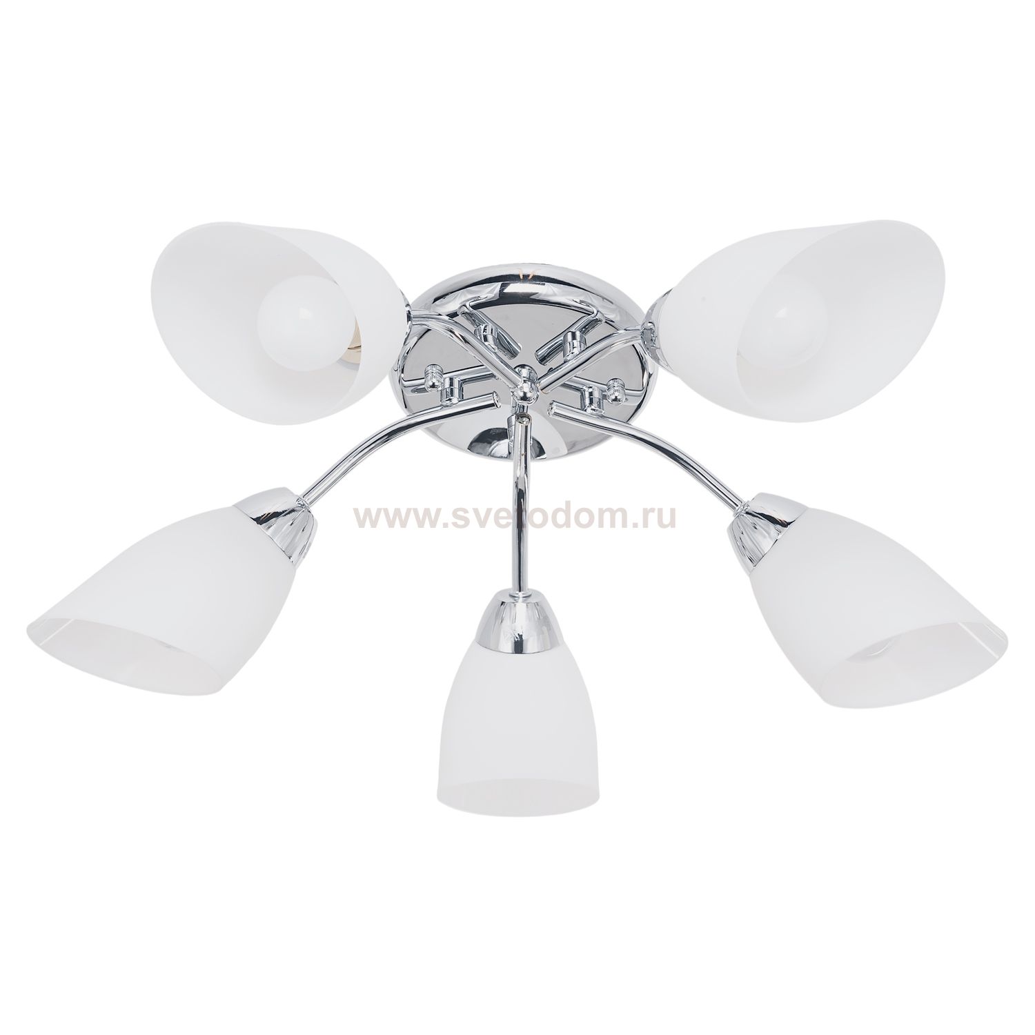 Люстра эконом на 5 ламп 50787/5CR WT