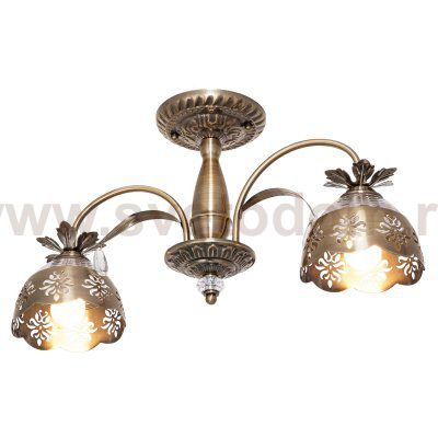 Светильник ЭкономСвет 50808/2AB AB+CL