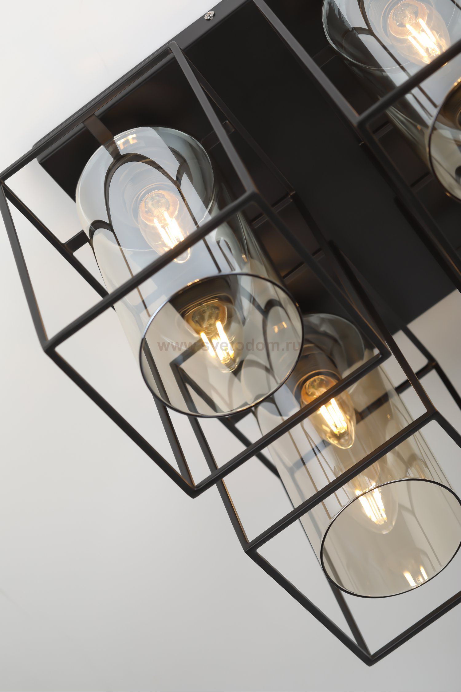 Светильник потолочный Rivoli Leonie 5081-304 4 * Е27 40 Вт лофт кантри