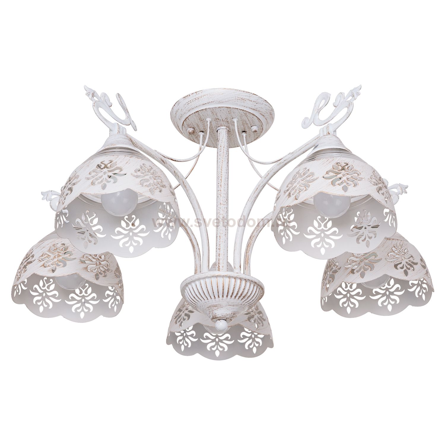 Люстра классическая Экономсвет 50811/5WG WG+CL