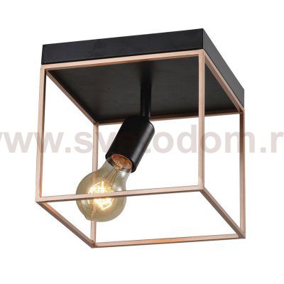 Светильник потолочный Rivoli Teresa 5085-201 1 х Е27 40 Вт лофт - кантри
