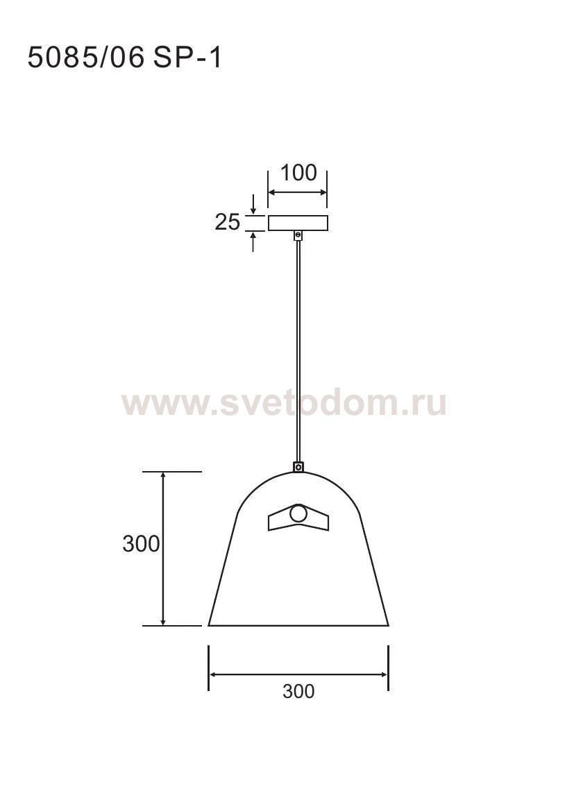 Подвесной светильник Divinare PLATEA 5085/06 SP-1