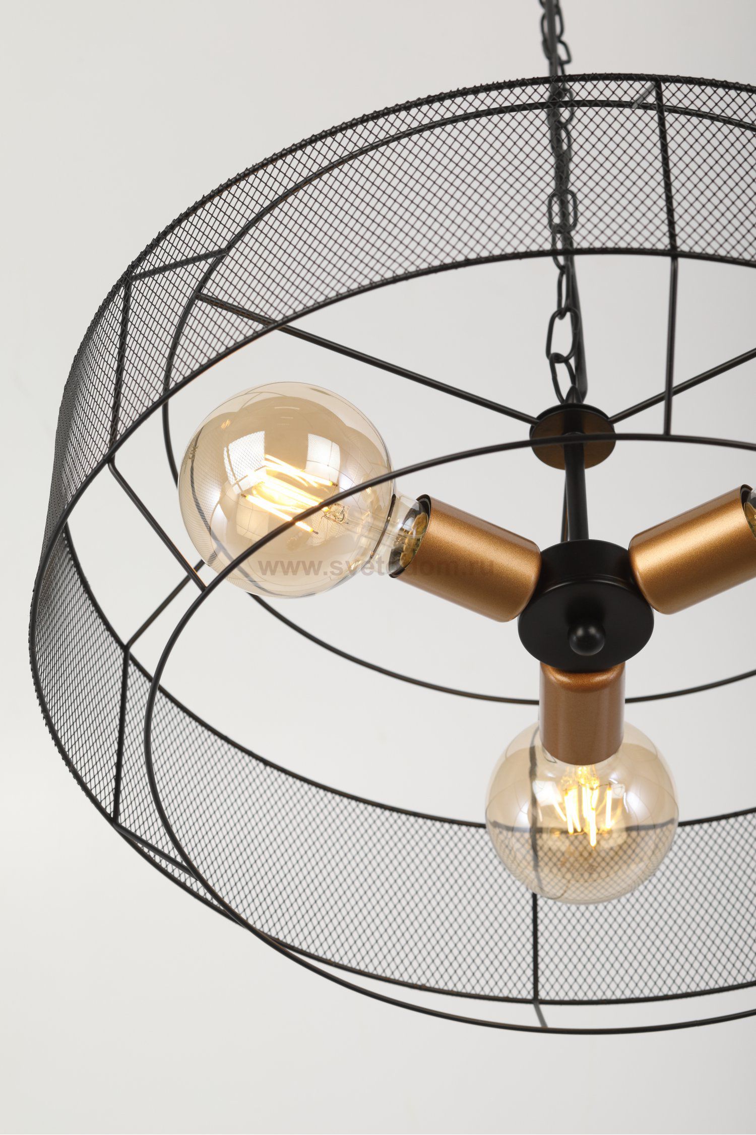 Люстра Rivoli Ermentrud 5086-203 3 х Е27 40 Вт лофт - кантри