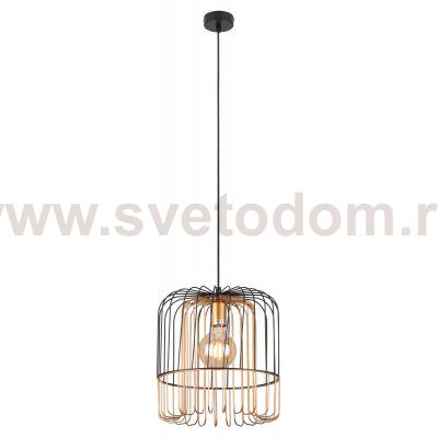 Светильник подвесной (подвес) Rivoli Brunhild 5088-201 1 х Е27 40 Вт лофт - кантри