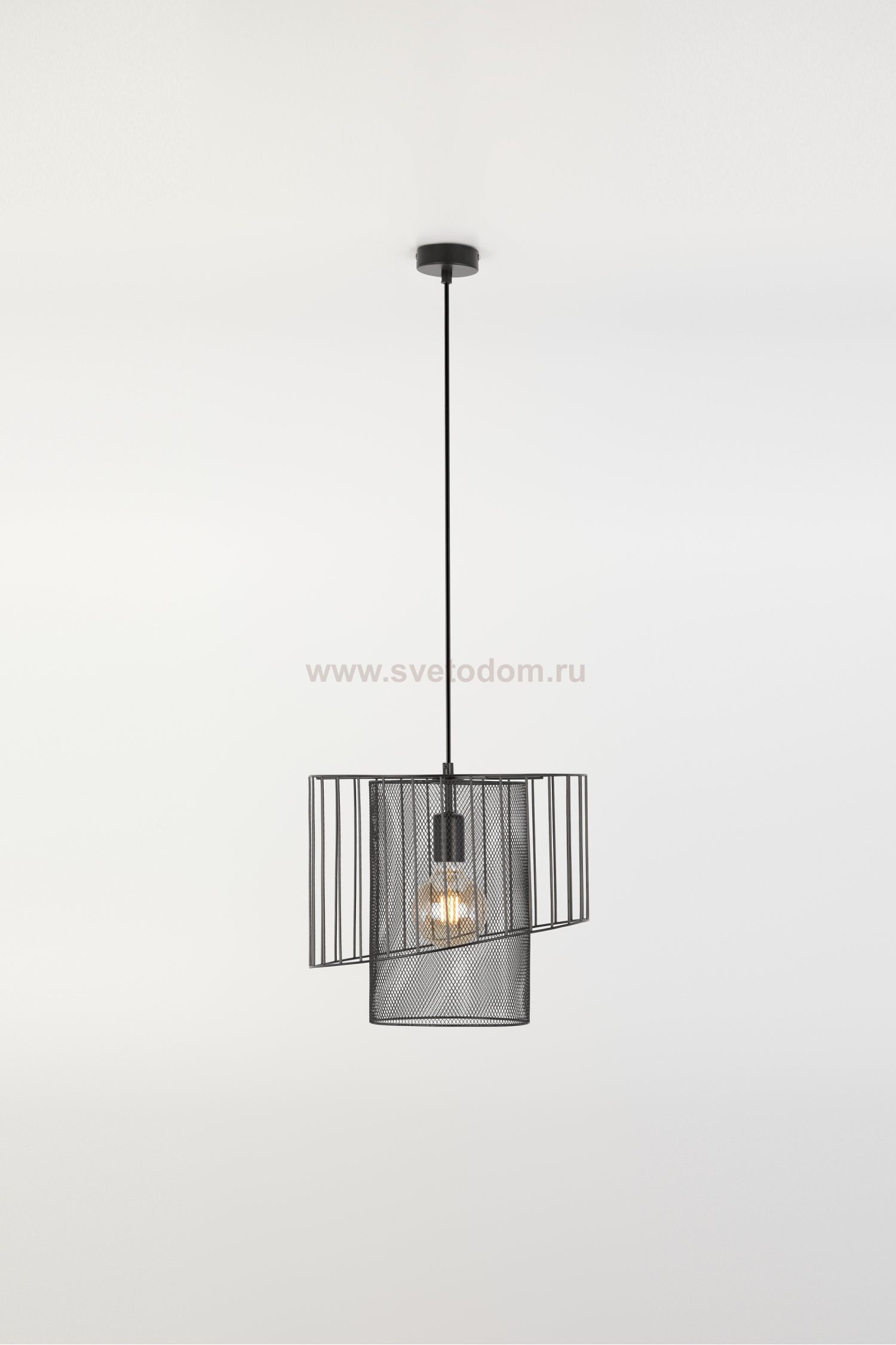 Светильник подвесной (подвес) Rivoli Imke 5089-201 1 х Е27 40 Вт лофт - кантри