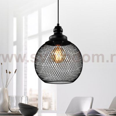 Светильник подвесной (подвес) Rivoli Rebeca 5096-201 1 х Е27 40 Вт лофт - кантри потолочный