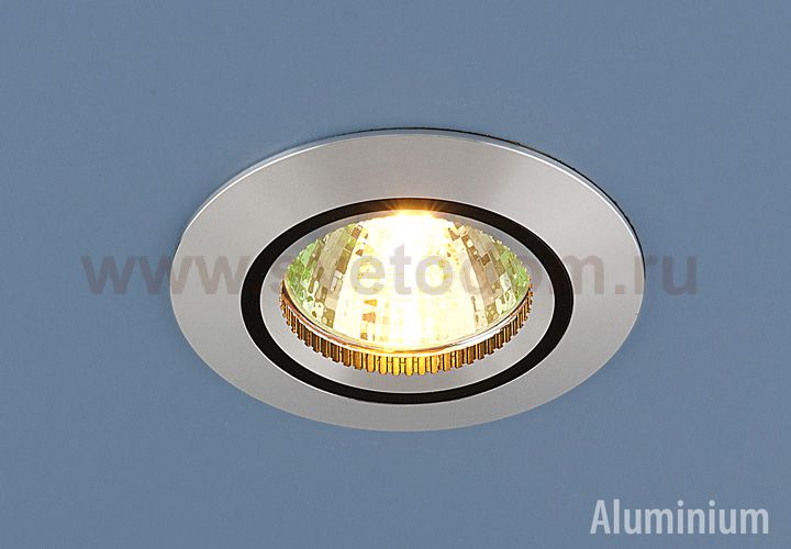 Светильник Elektrostandard 5106 MR16 сатин серебро/черный