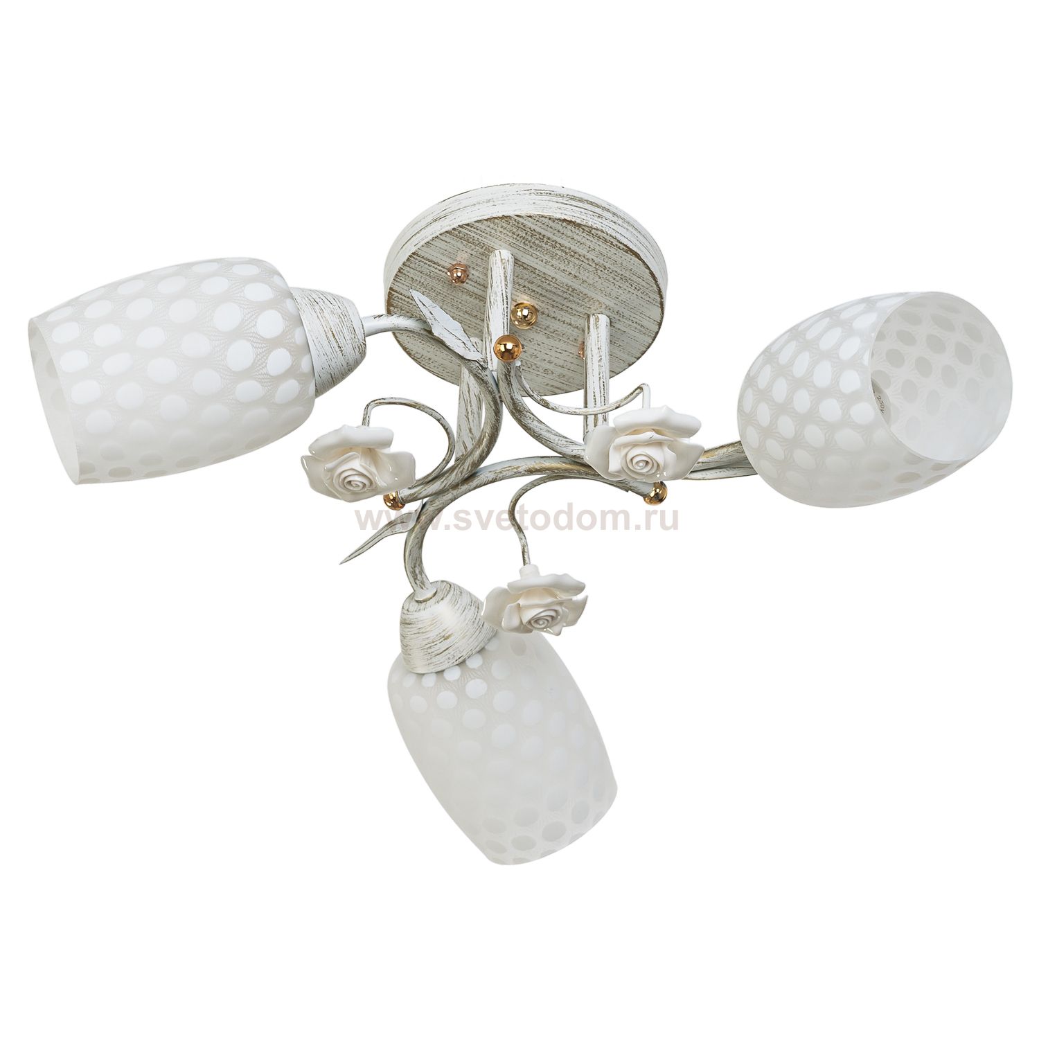 Потолочный светильник Экономсвет 51136/3WT WT