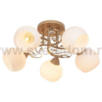 Светильник ЭкономСвет 51158/5FG WT