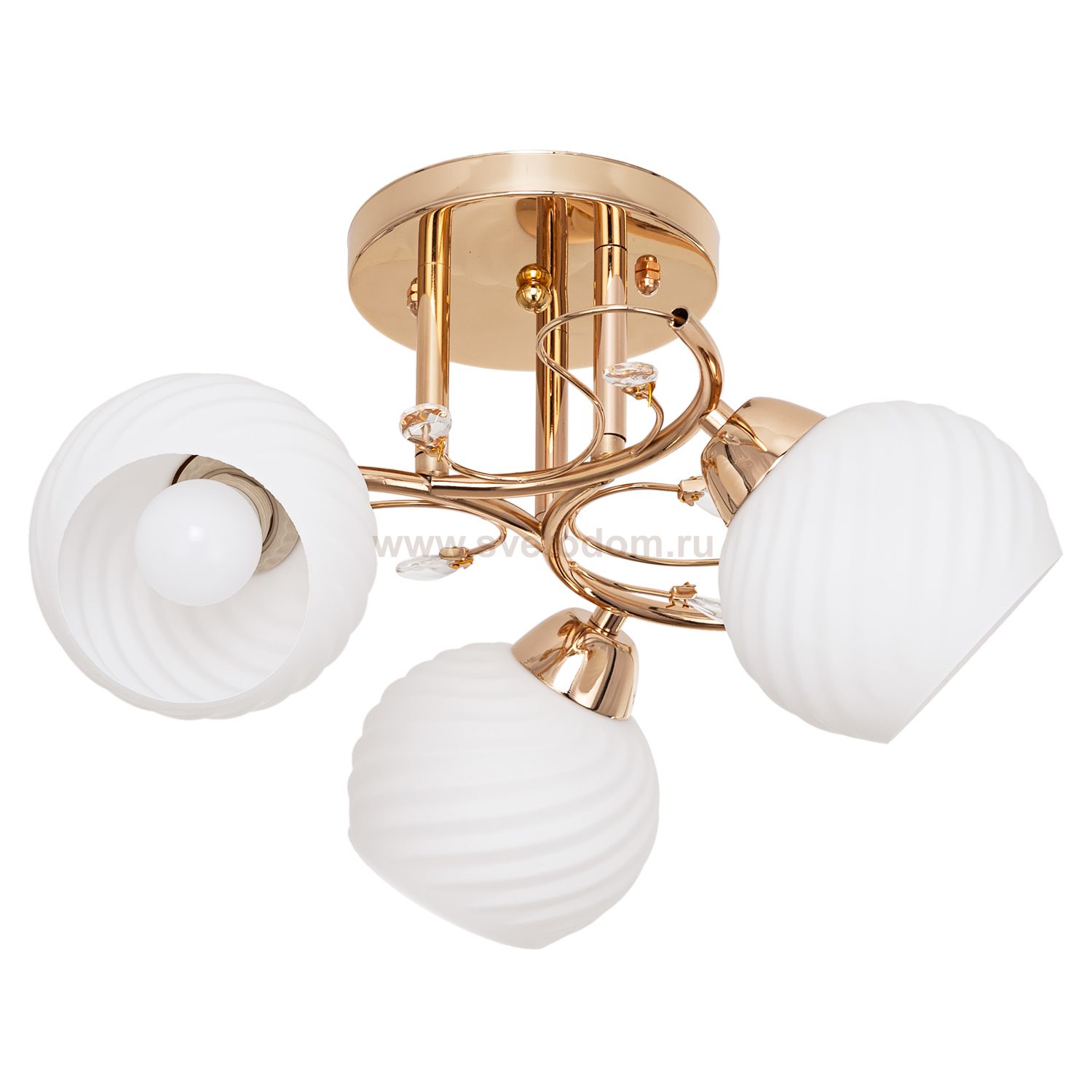 Потолочный светильник Экономсвет 51158A/3FG WT