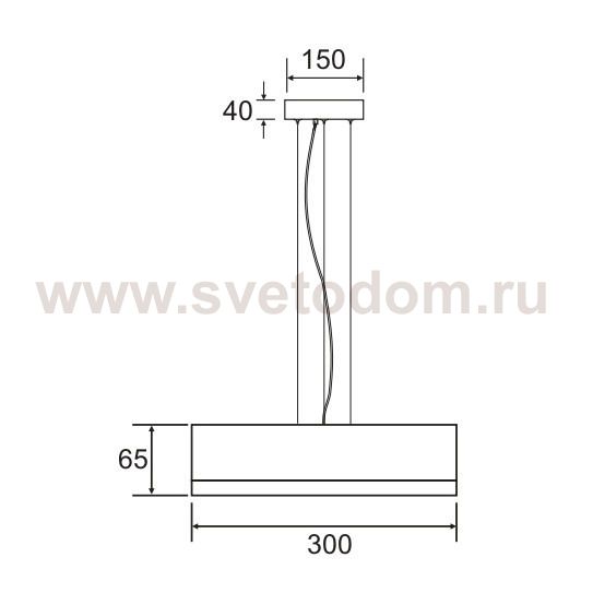 Подвесной светильник Divinare VASO 5119/33 SP-12