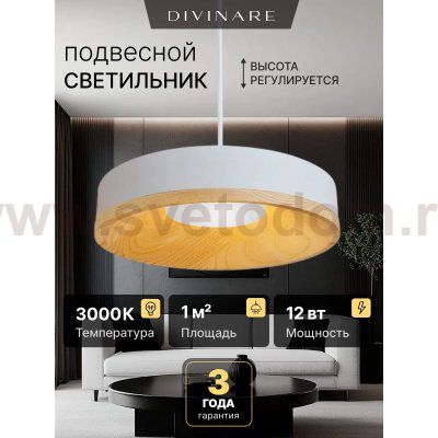 Подвесной светильник Divinare VASO 5119/33 SP-12