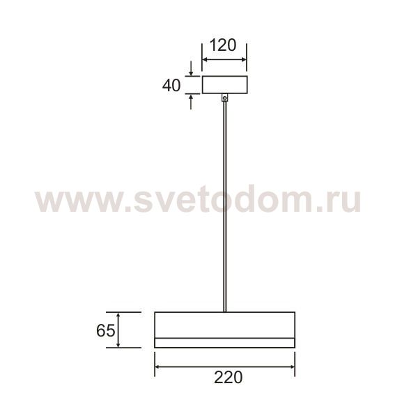 Подвесной светильник Divinare VASO 5119/33 SP-8