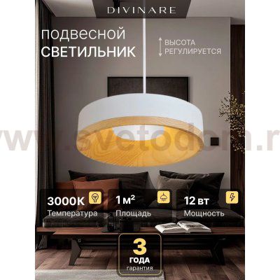 Подвесной светильник Divinare VASO 5119/33 SP-8