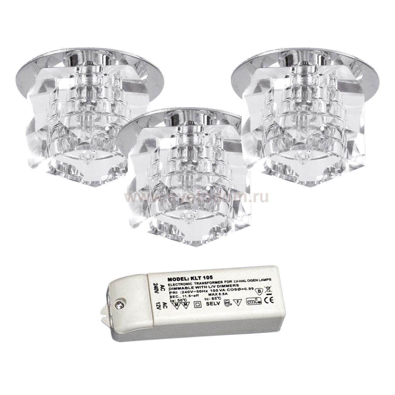 Встраиваемый светильник Spot Light Cristaldream 5120131